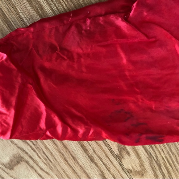 Vintage Don Alleson Athletic Varsity Bomber Style RED JACKET - Picture 8 of 11